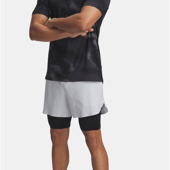 Under Armour Men's UA Vanish Elite Shorts 1378604-014 Halo Gray Men's Large NEW - Picture 8 of 11